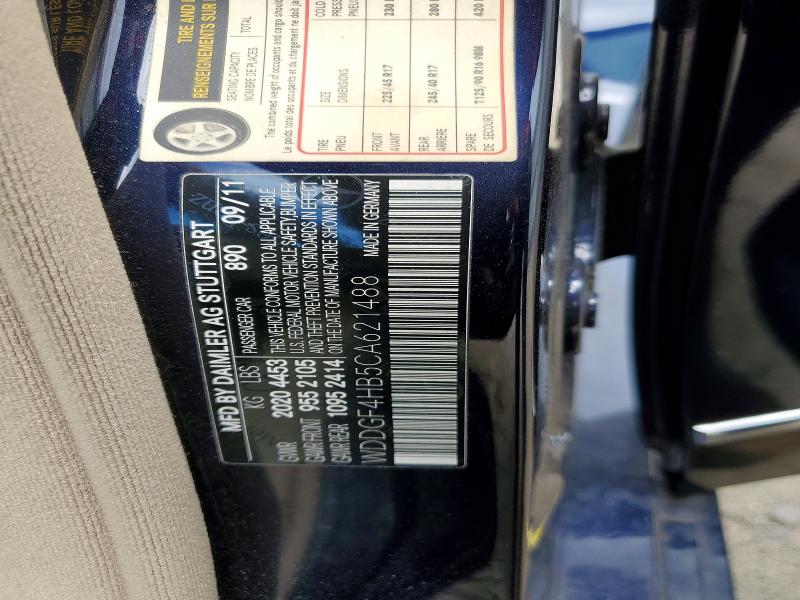 Продаж на аукціоні авто 2012 Mercedes-benz C, vin: WDDGF4HB5CA621488, номер лоту: 58408526