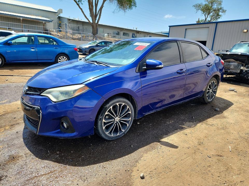 Aukcja sprzedaży 2014 Toyota Corolla, vin: 5YFBURHEXEP156724, numer aukcji: 57898656