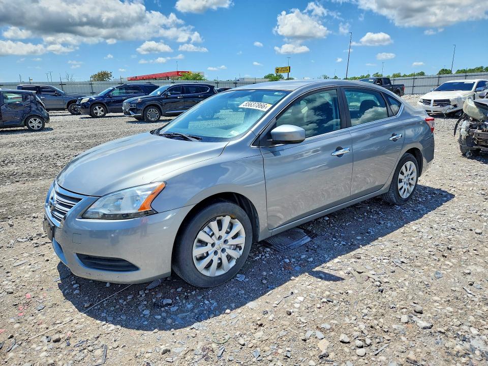 55637866 :رقم المزاد ، 3N1AB7AP5DL776770 vin ، 2013 Nissan Sentra مزاد بيع