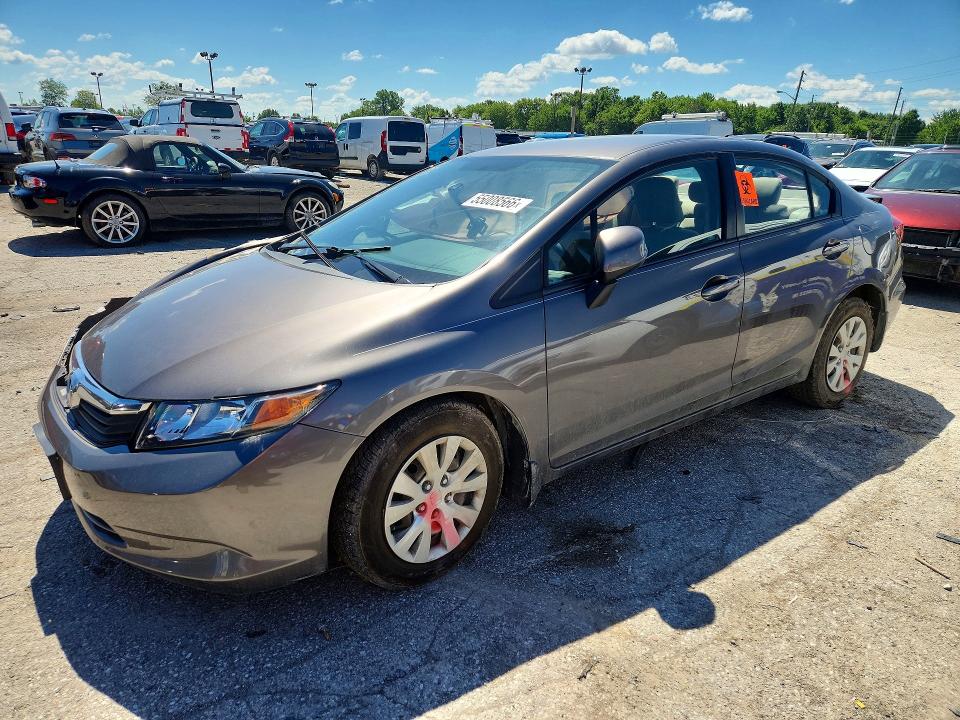 Продажа на аукционе авто 2012 Honda Civic, vin: 19XFB2F51CE086868, номер лота: 55008566