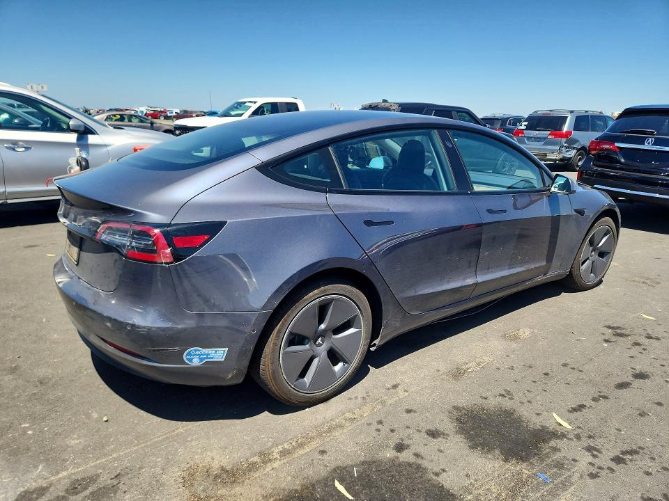 Продажа на аукционе авто 2021 Tesla Model 3, vin: 5YJ3E1EA1MF877786, номер лота: 55742906
