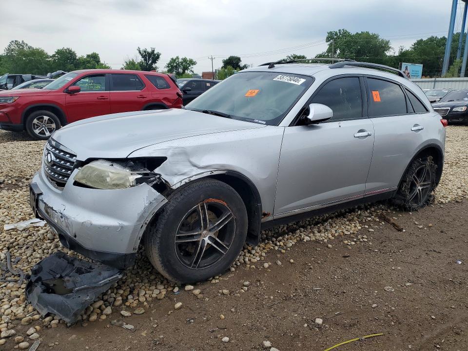 Продаж на аукціоні авто 2008 Infiniti Fx35, vin: JNRAS08W38X208903, номер лоту: 55775046