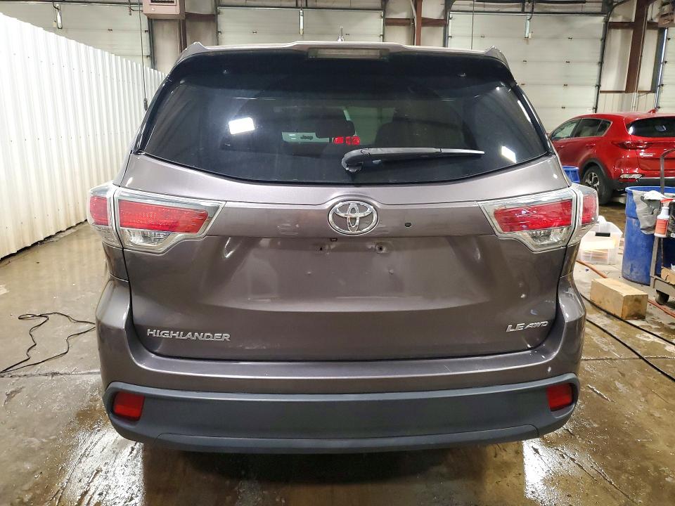 Продаж на аукціоні авто 2015 Toyota Highlander, vin: 5TDBKRFH3FS142658, номер лоту: 56445726