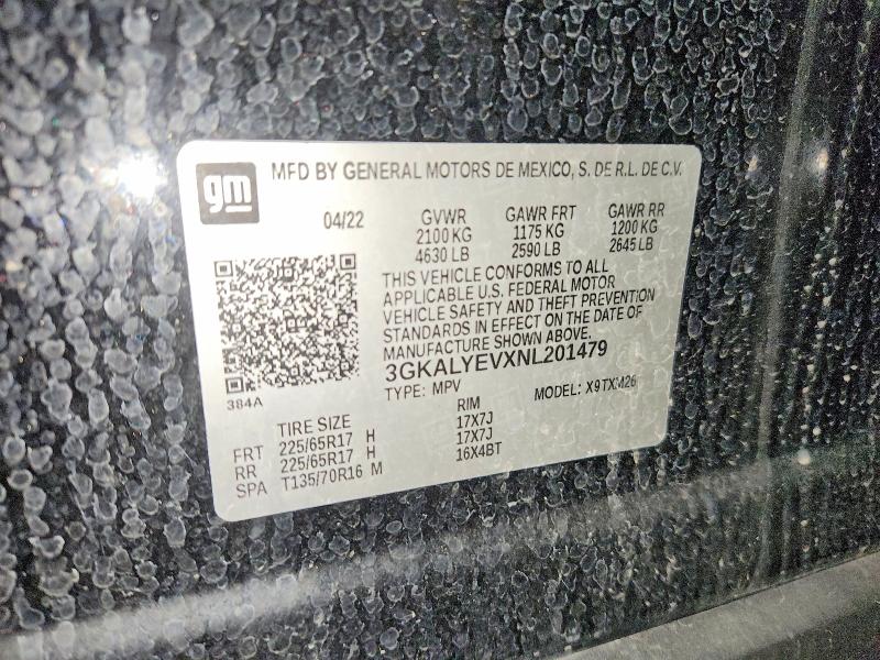 Продажа на аукционе авто 2022 Gmc Terrain, vin: 3GKALYEVXNL201479, номер лота: 55604996