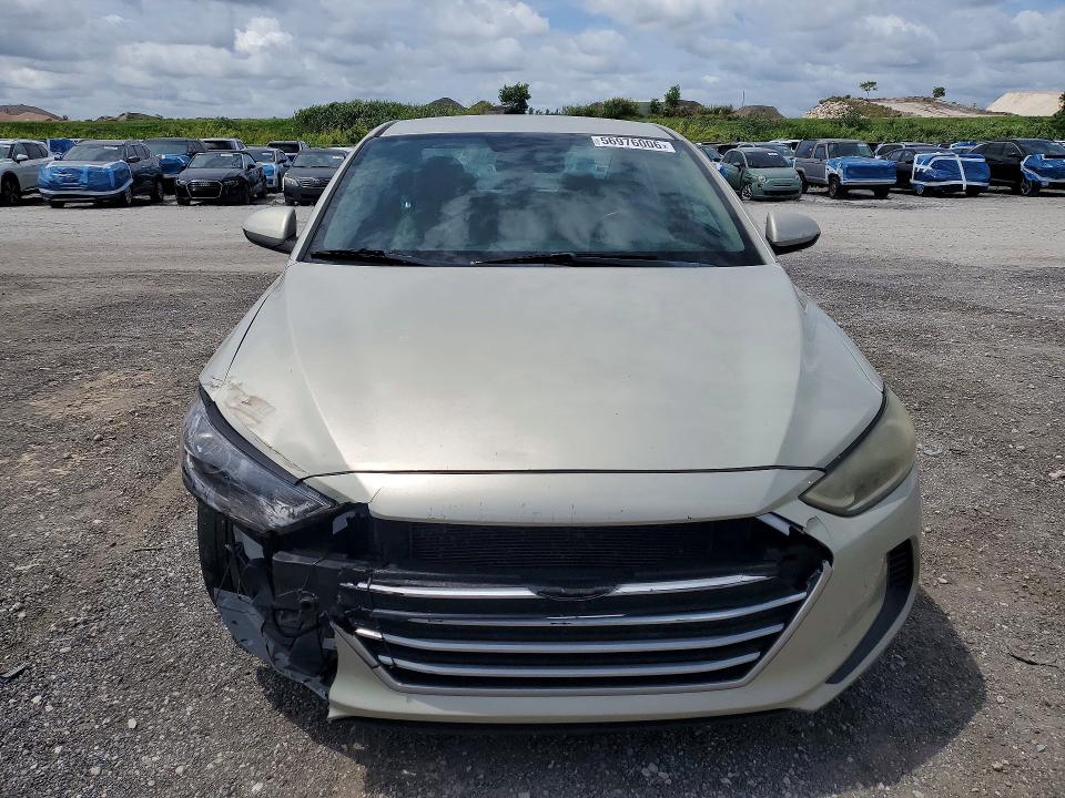 Продажа на аукционе авто 2017 Hyundai Elantra, vin: KMHD74LF1HU395536, номер лота: 56976006