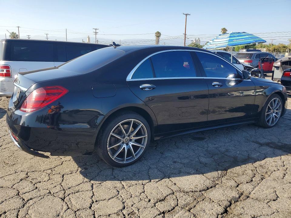 2018 Mercedes-benz S მანქანა იყიდება აუქციონზე, vin: WDDUG6GB0JA382734, აუქციონის ნომერი: 56664956