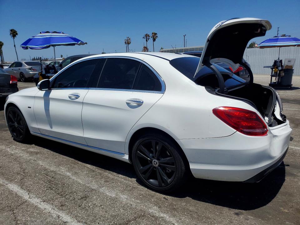 2018 Mercedes-benz C მანქანა იყიდება აუქციონზე, vin: 55SWF4HB3JU266961, აუქციონის ნომერი: 56706426