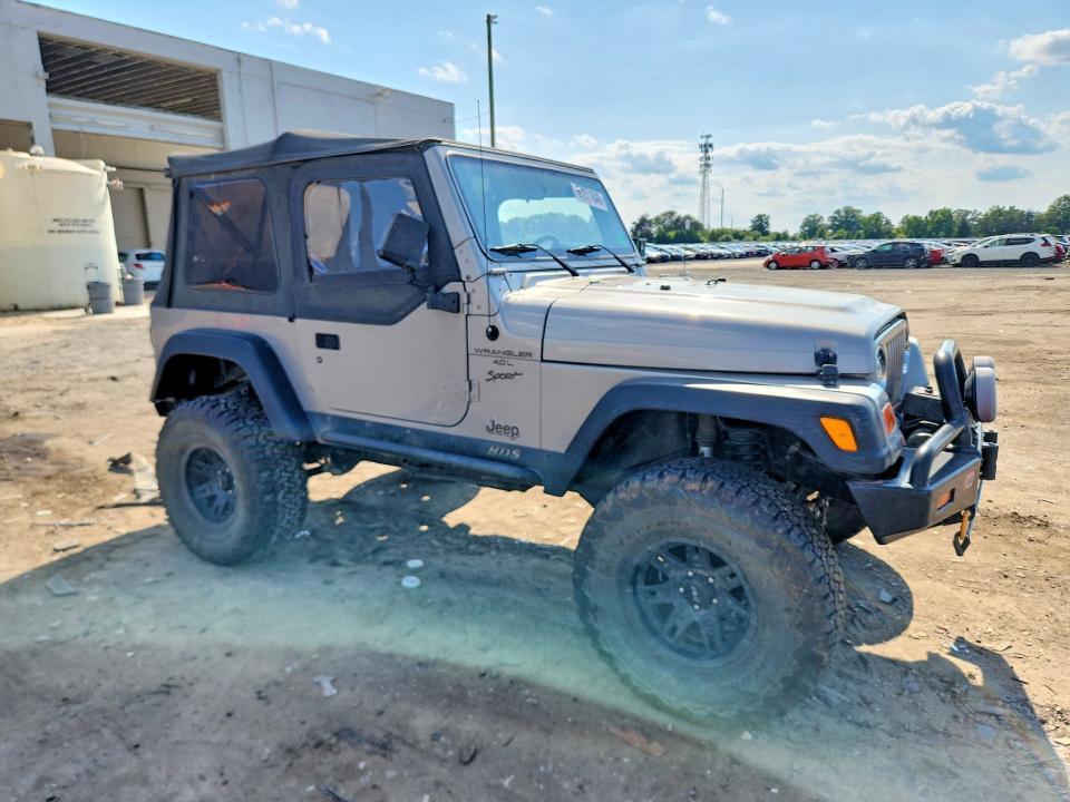 57271846 :رقم المزاد ، 1J4FA49S11P323978 vin ، 2001 Jeep Wrangler / Tj مزاد بيع