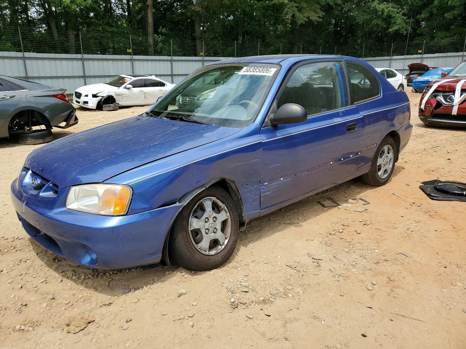 Продажа на аукционе авто 2002 Hyundai Accent, vin: KMHCG35C82U210866, номер лота: 58385806