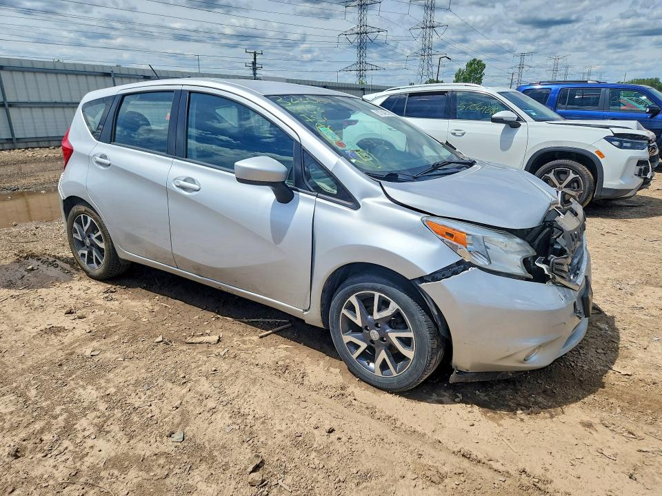 2017 Nissan Versa Note მანქანა იყიდება აუქციონზე, vin: 3N1CE2CP7HL363318, აუქციონის ნომერი: 57040526