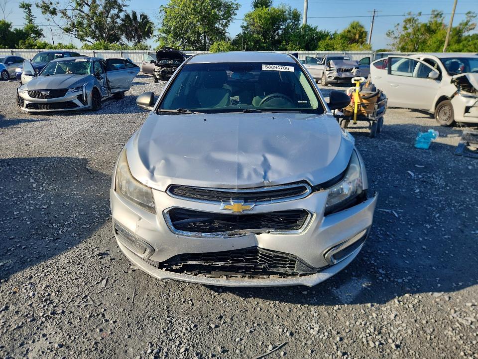 2015 Chevrolet Cruze მანქანა იყიდება აუქციონზე, vin: 1G1PA5SH0F7192184, აუქციონის ნომერი: 58894706