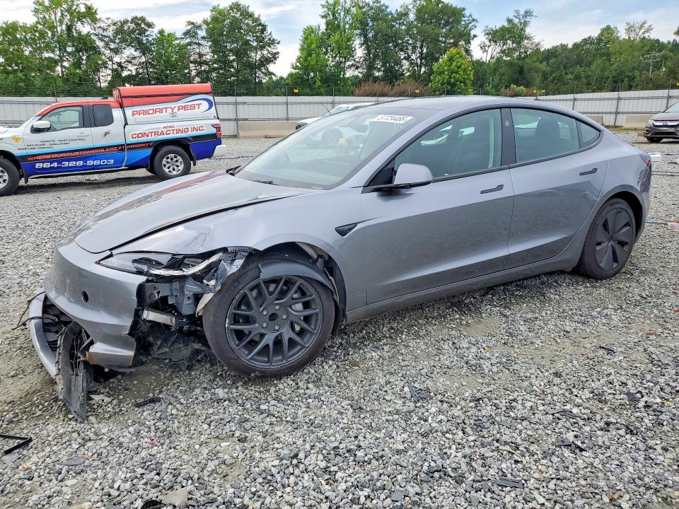 57724486 :رقم المزاد ، 5YJ3E1EA0SF066574 vin ، 2025 Tesla Model 3 مزاد بيع