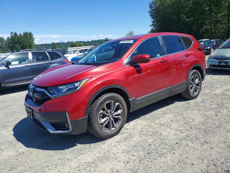 55887886 :رقم المزاد ، 2HKRW2H85NH655860 vin ، 2022 Honda Cr-v مزاد بيع