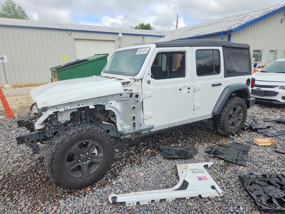 Aukcja sprzedaży 2019 Jeep Wrangler Unlimited, vin: 1C4HJXDG8KW609210, numer aukcji: 58057026
