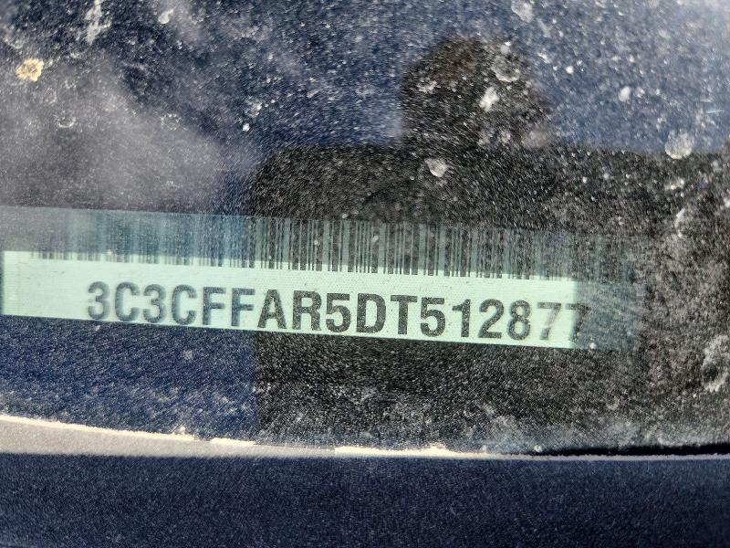 2013 Fiat 500 მანქანა იყიდება აუქციონზე, vin: 3C3CFFAR5DT512877, აუქციონის ნომერი: 56670036