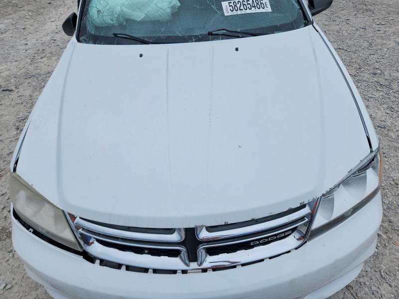 Продажа на аукционе авто 2012 Dodge Avenger, vin: 1C3CDZAB5CN132933, номер лота: 58265486