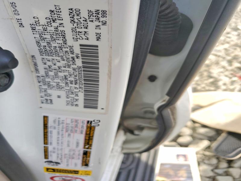 2005 Lexus Gx მანქანა იყიდება აუქციონზე, vin: JTJBT20X550083292, აუქციონის ნომერი: 56238346