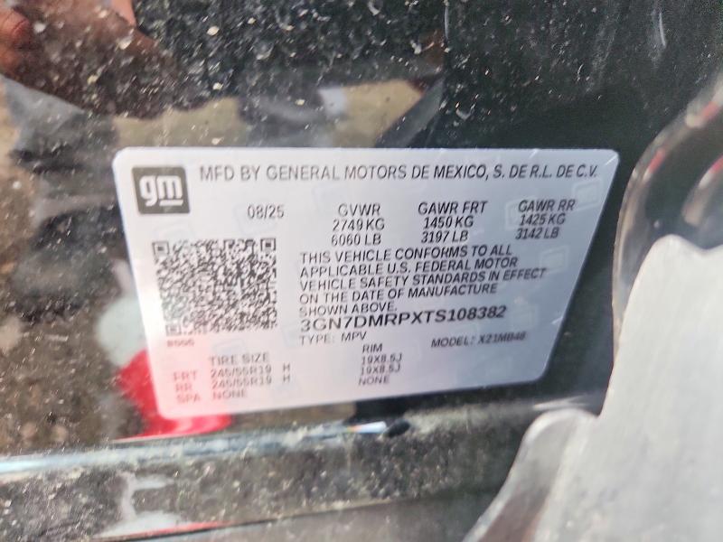 Продаж на аукціоні авто 2026 Chevrolet Equinox, vin: 3GN7DMRPXTS108382, номер лоту: 56643596