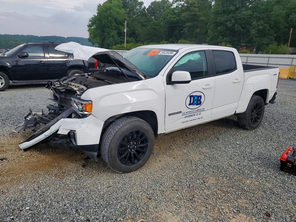 2021 Gmc Canyon მანქანა იყიდება აუქციონზე, vin: 1GTG6CEN1M1125835, აუქციონის ნომერი: 56439496