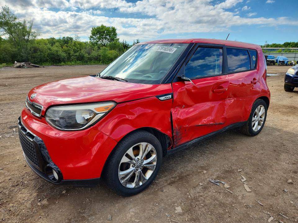 2016 Kia Soul მანქანა იყიდება აუქციონზე, vin: KNDJP3A51G7819970, აუქციონის ნომერი: 57916596