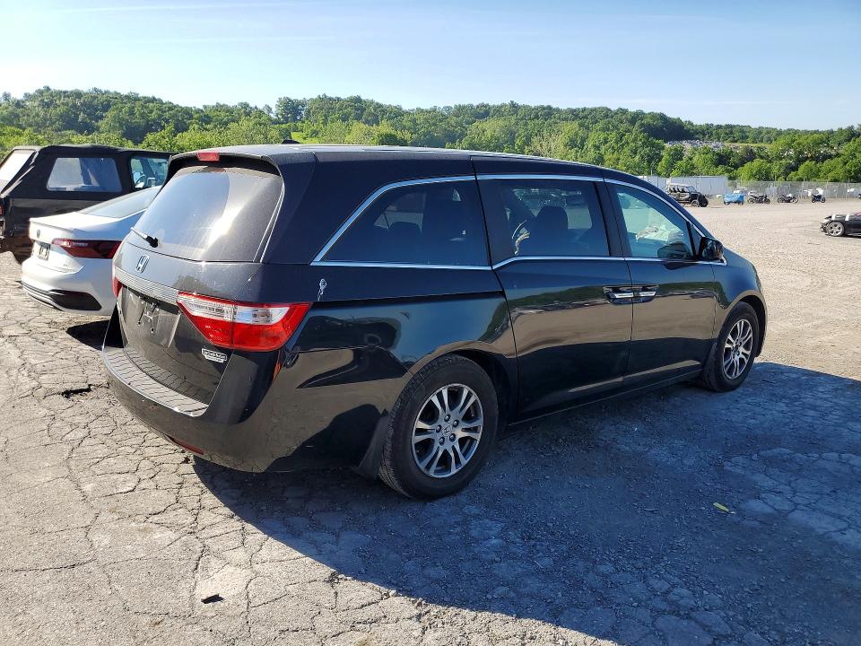 55593406 :رقم المزاد ، 5FNRL5H6XDB060279 vin ، 2013 Honda Odyssey مزاد بيع