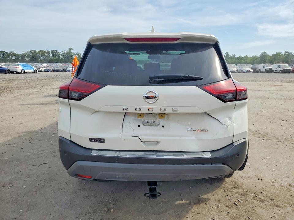 56057936 :رقم المزاد ، JN8AT3BBXMW209393 vin ، 2021 Nissan Rogue مزاد بيع