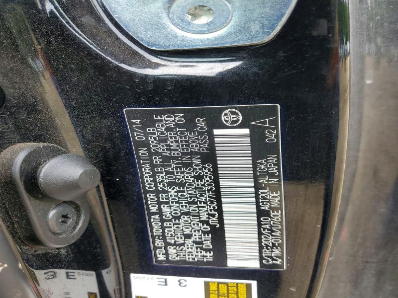 Aukcja sprzedaży 2015 Scion Tc, vin: JTKJF5C77F3095956, numer aukcji: 58389716