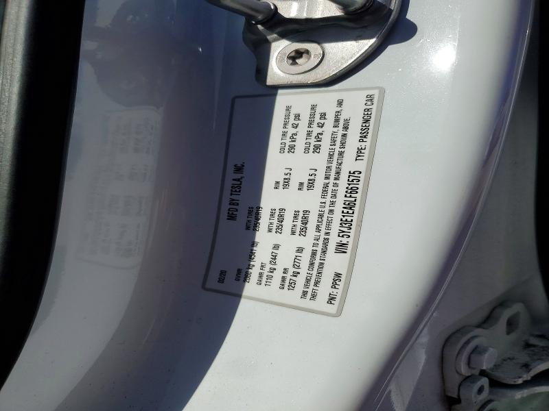 Aukcja sprzedaży 2020 Tesla Model 3, vin: 5YJ3E1EA6LF661575, numer aukcji: 56996106