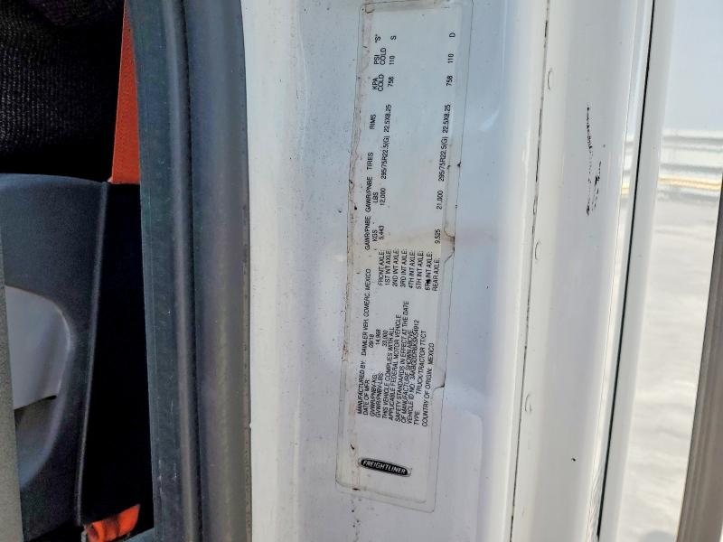 Продаж на аукціоні авто 2019 Freightliner Cascadia 125, vin: 3AKBGDDR6KSKS4912, номер лоту: 54417896