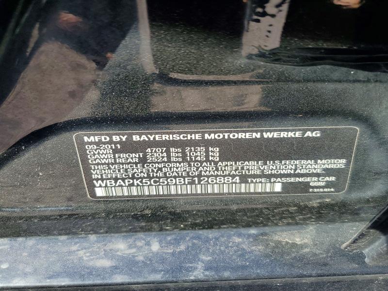 Продаж на аукціоні авто 2011 Bmw 328, vin: WBAPK5C59BF126884, номер лоту: 56059786