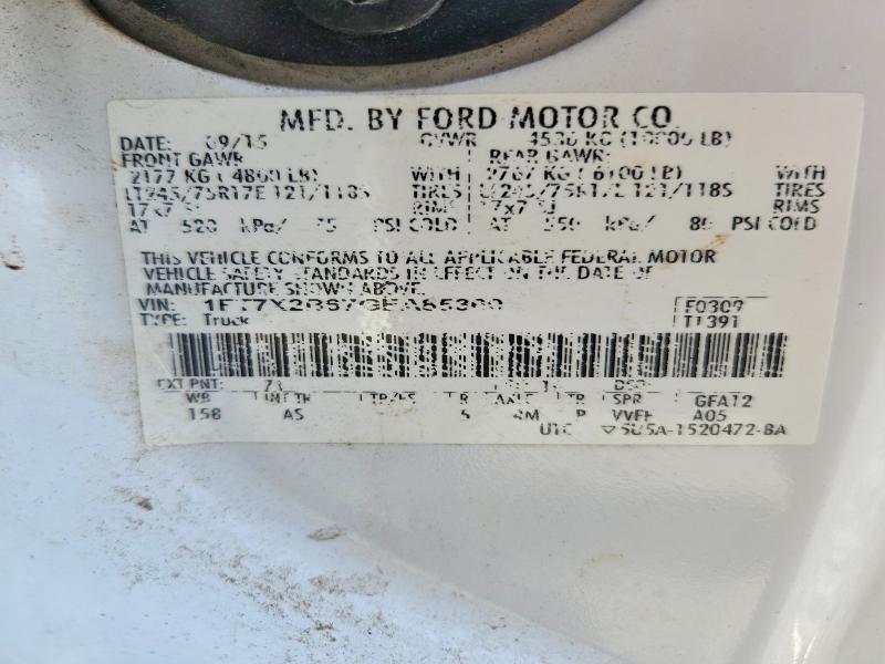 Продажа на аукционе авто 2016 Ford F250, vin: 1FT7X2B67GEA85360, номер лота: 56793056