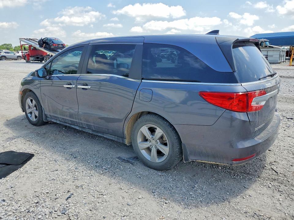 57557906 :رقم المزاد ، 5FNRL6H78KB065928 vin ، 2019 Honda Odyssey مزاد بيع