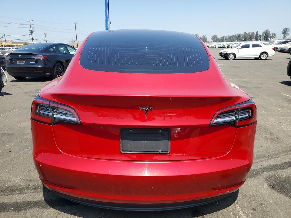 2020 Tesla Model 3 მანქანა იყიდება აუქციონზე, vin: 5YJ3E1EA9LF645967, აუქციონის ნომერი: 58320496