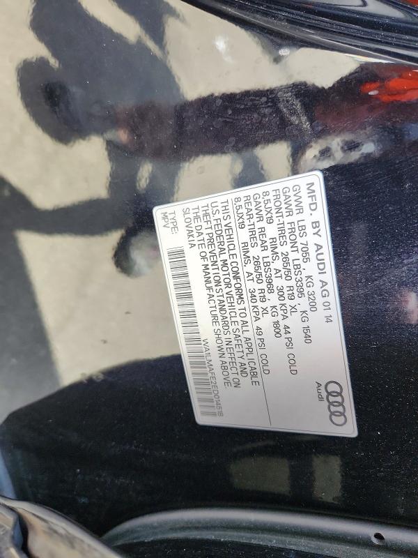 56074506 :رقم المزاد ، WA1LMAFE2ED014518 vin ، 2014 Audi Q7 مزاد بيع