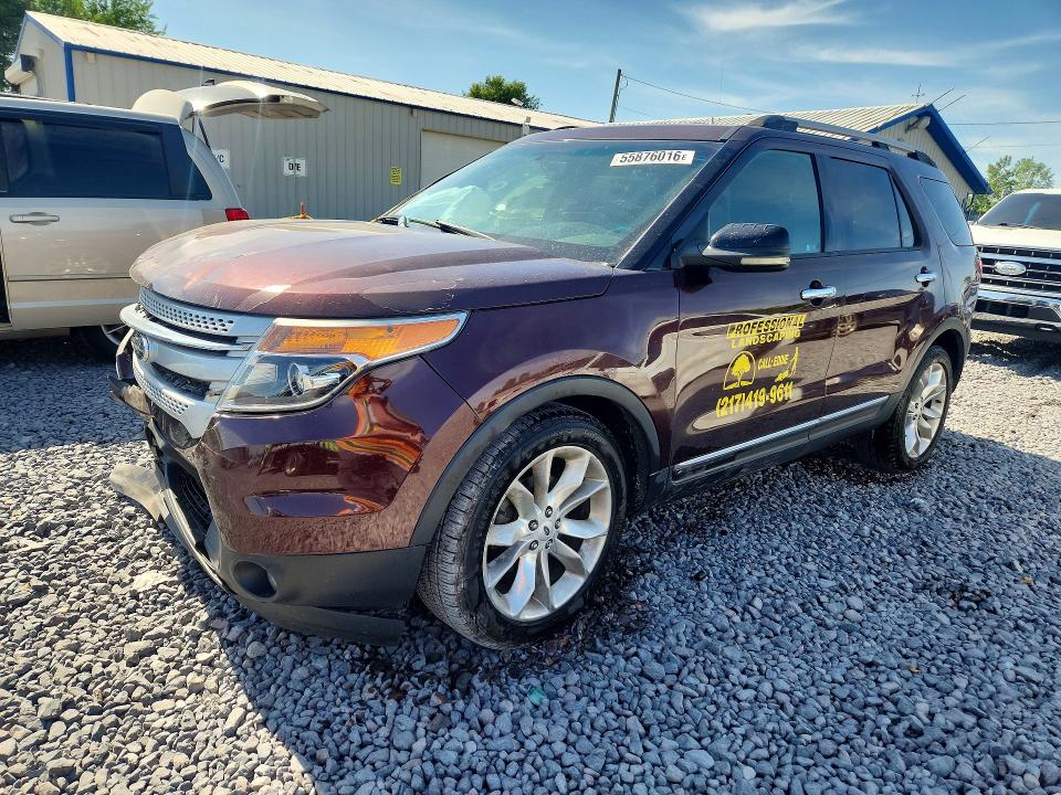 55876016 :رقم المزاد ، 1FMHK7D85CGA16434 vin ، 2012 Ford Explorer مزاد بيع