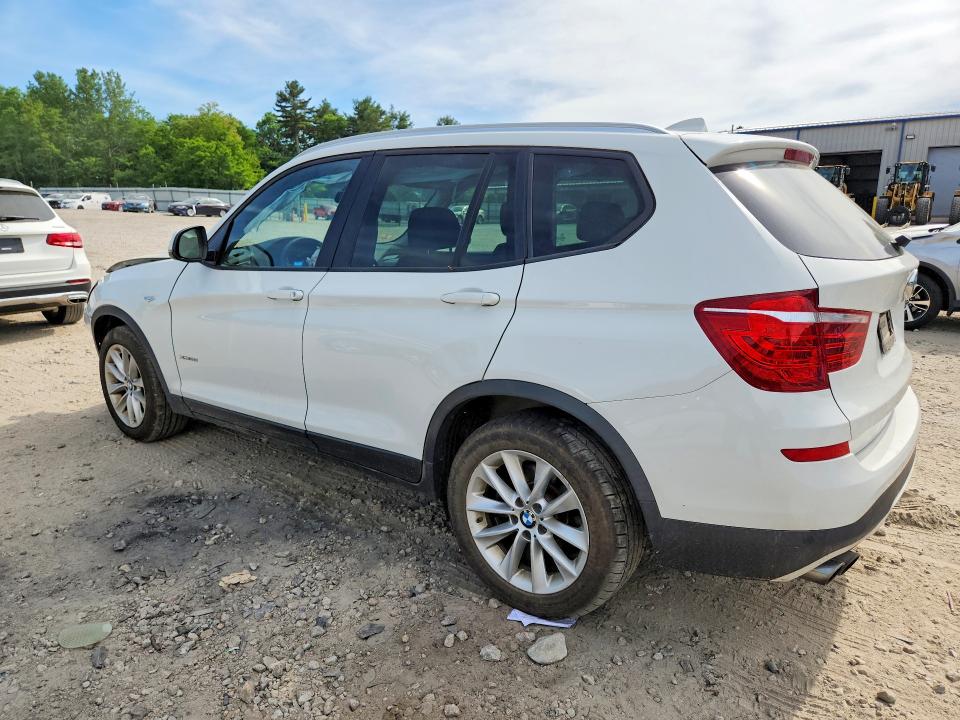 2016 Bmw X3 მანქანა იყიდება აუქციონზე, vin: 5UXWX9C57G0D81956, აუქციონის ნომერი: 55871166