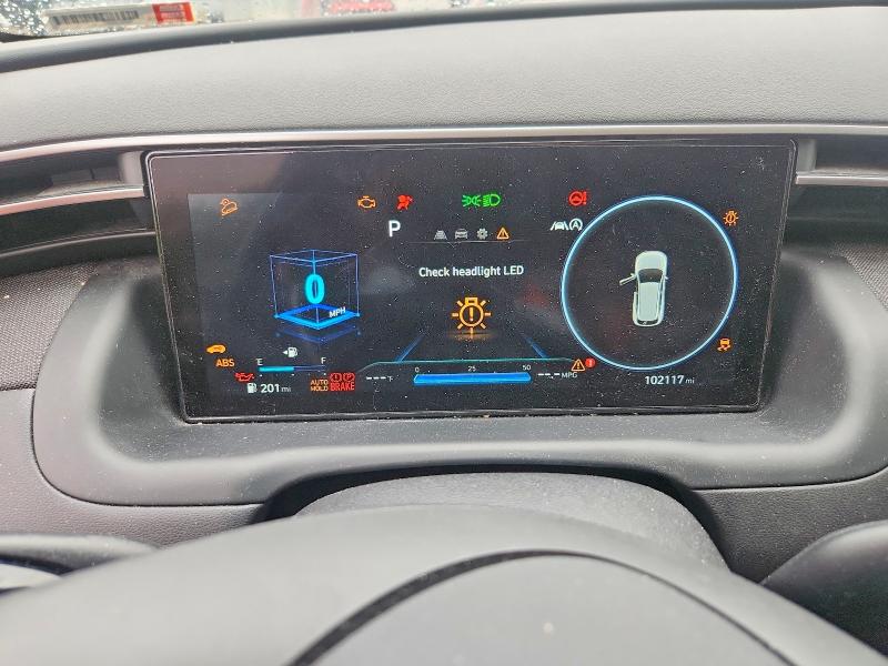 2022 Hyundai Tucson მანქანა იყიდება აუქციონზე, vin: 5NMJFCAE9NH157631, აუქციონის ნომერი: 57725416