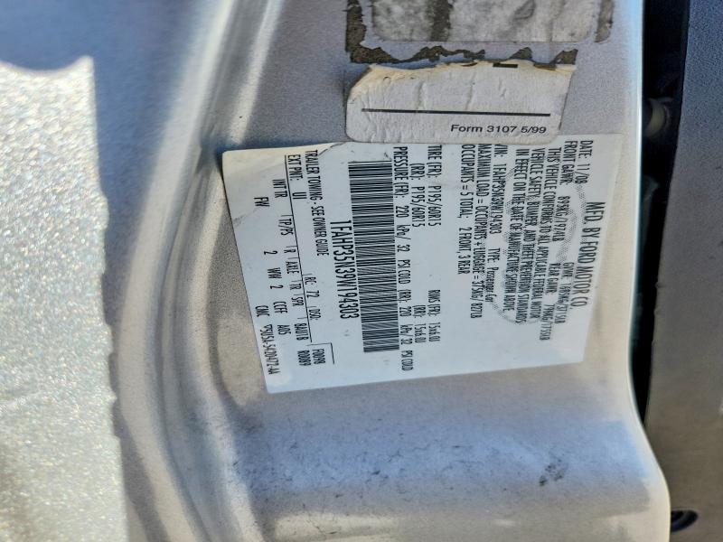 Aukcja sprzedaży 2009 Ford Focus, vin: 1FAHP35N39W194303, numer aukcji: 57609636