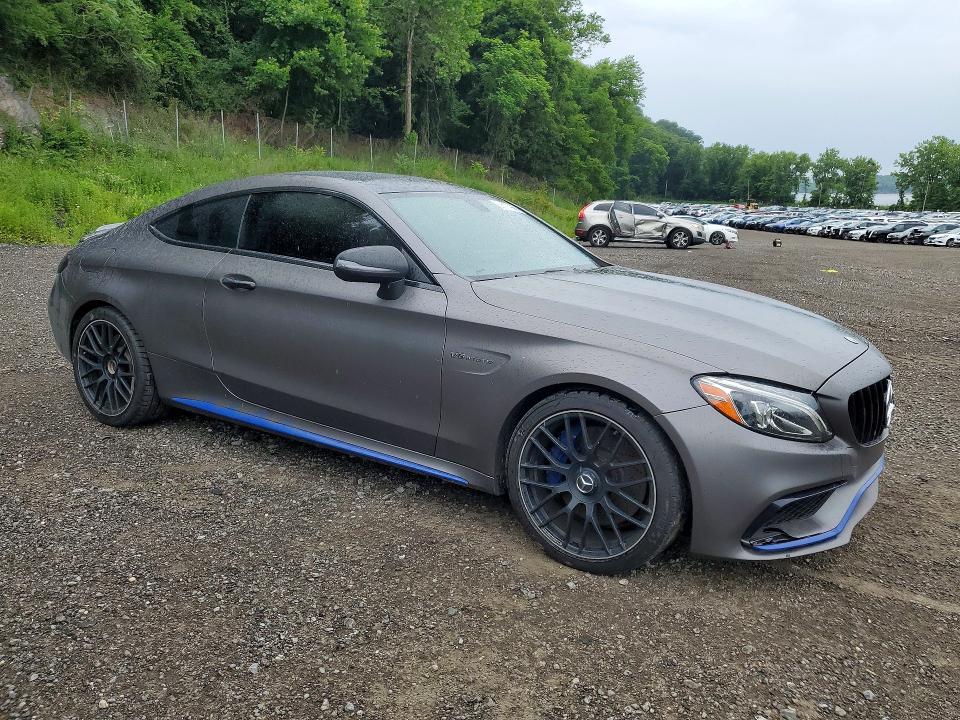 58077966 :رقم المزاد ، WDDWJ8GB0JF709271 vin ، 2018 Mercedes-benz C مزاد بيع