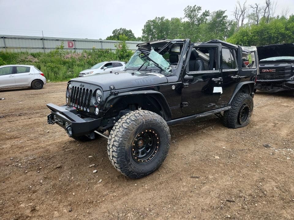 Aukcja sprzedaży 2017 Jeep Wrangler Unlimited, vin: 1C4BJWDG7HL593463, numer aukcji: 57581716