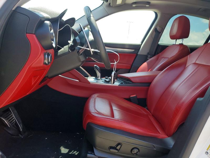 57656246 :رقم المزاد ، ZASPAKAN4K7C51350 vin ، 2019 Alfa Romeo Stelvio مزاد بيع