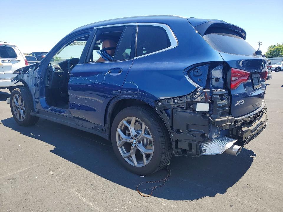 2021 Bmw X3 მანქანა იყიდება აუქციონზე, vin: 5UXTY3C00M9G33460, აუქციონის ნომერი: 57578226