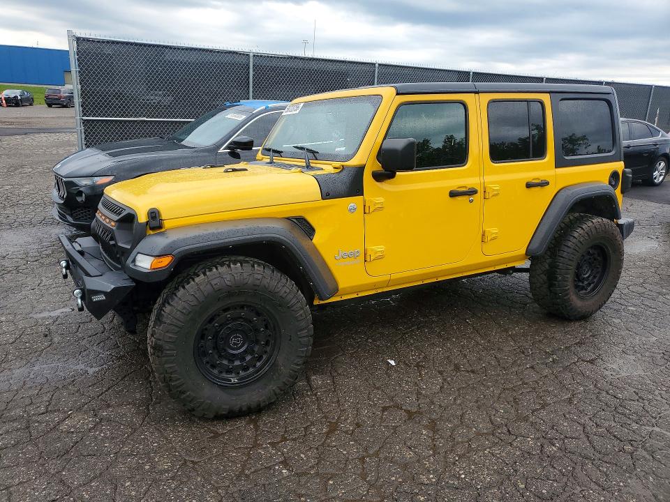 58723756 :رقم المزاد ، 1C4HJXDG0MW650756 vin ، 2021 Jeep Wrangler Unlimited مزاد بيع