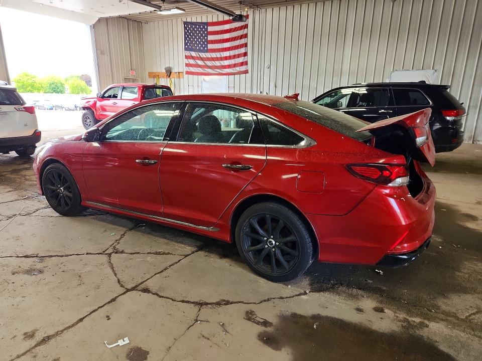 2018 Hyundai Sonata მანქანა იყიდება აუქციონზე, vin: 5NPE34AF6JH716509, აუქციონის ნომერი: 52961916