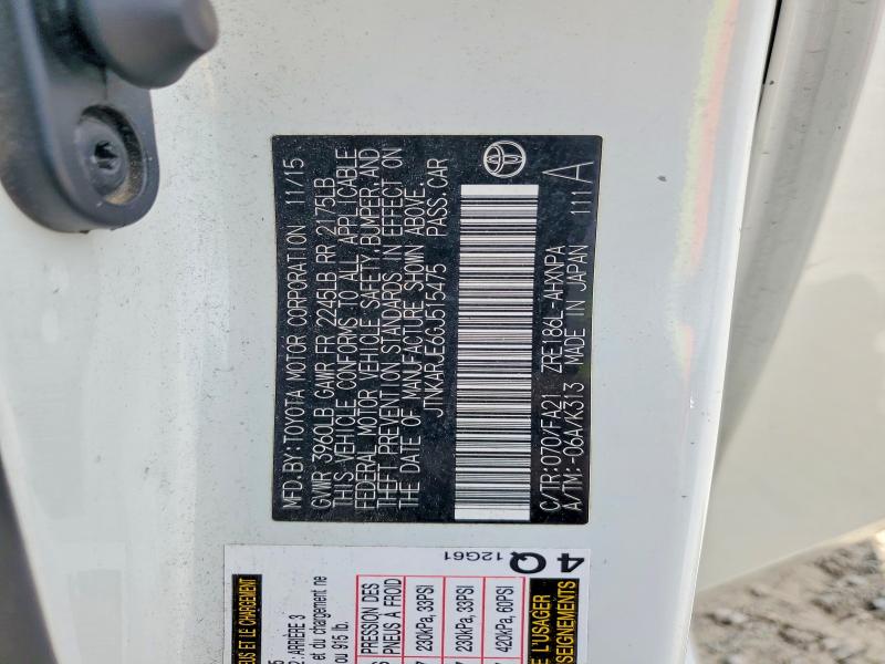 Продажа на аукционе авто 2016 Scion Im, vin: JTNKARJE6GJ515475, номер лота: 58109656