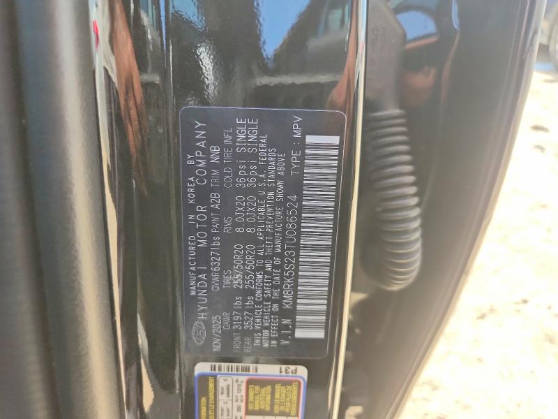 Продажа на аукционе авто 2026 Hyundai Palisade, vin: KM8RK5S23TU086524, номер лота: 57429876