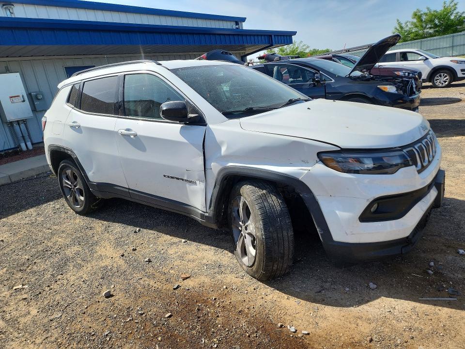 Aukcja sprzedaży 2022 Jeep Compass, vin: 3C4NJDFB8NT125678, numer aukcji: 56292516