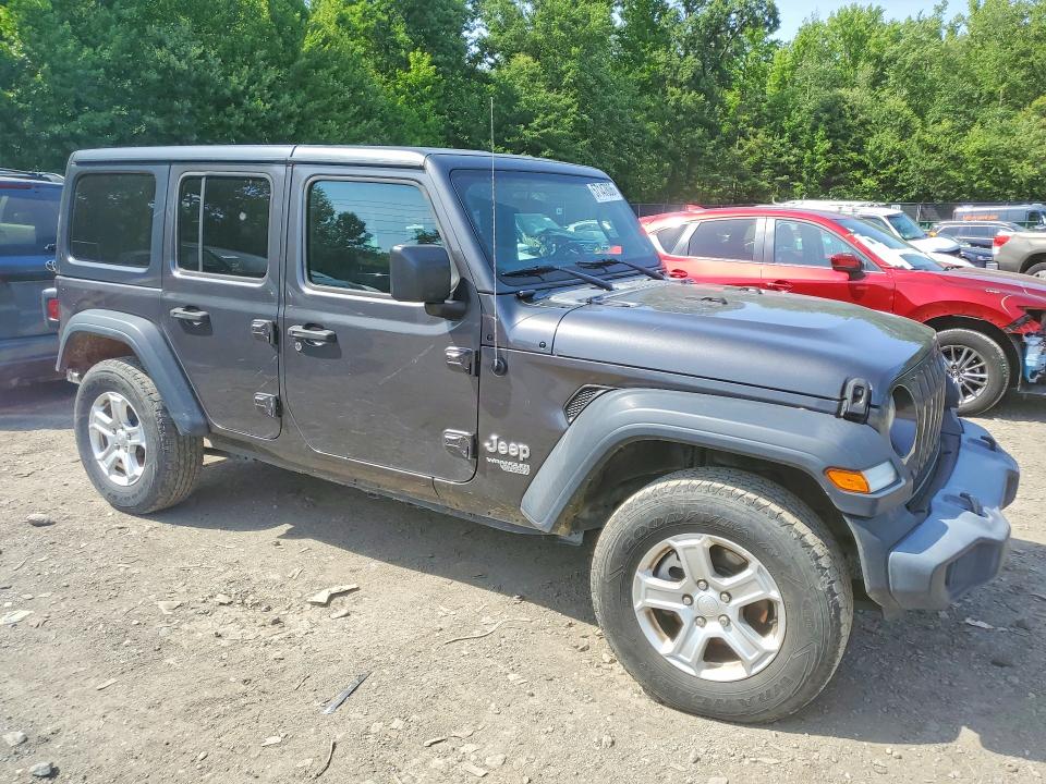 2018 Jeep Wrangler Unlimited მანქანა იყიდება აუქციონზე, vin: 1C4HJXDG7JW124622, აუქციონის ნომერი: 57147806