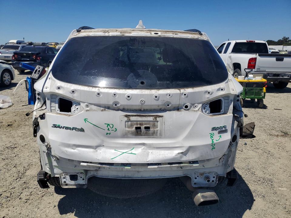 2014 Hyundai Santa Fe Sport მანქანა იყიდება აუქციონზე, vin: 5XYZUDLB5EG127652, აუქციონის ნომერი: 58300756