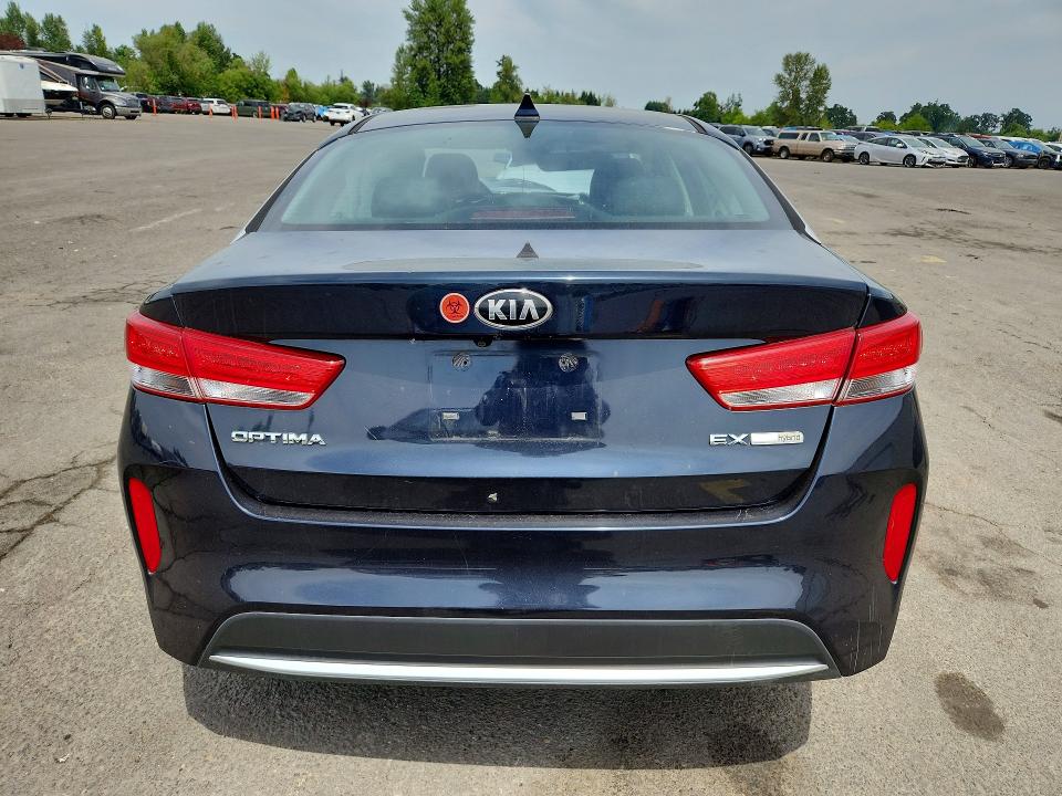 58629916 :رقم المزاد ، KNAGU4LE2J5023850 vin ، 2018 Kia Optima Hybrid مزاد بيع